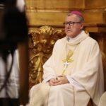 09.04.2020. Kielce. Wielki Czwartek. Msza Święta Krzyżma w Bazylice Katedralnej w Kielcach / Wiktor Taszłow / Radio Kielce