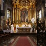 09.04.2020. Kielce. Wielki Czwartek. Msza Święta Krzyżma w Bazylice Katedralnej w Kielcach / Wiktor Taszłow / Radio Kielce