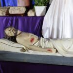 10.04.2020 Kielce. Grób Pański w kościele św. Wojciecha / Wiktor Taszłow / Radio Kielce