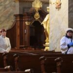 13.04.2020. Kielce. Poniedziałek wielkanocny. Msza św. w bazylice katedralnej / Wiktor Taszłow / Radio Kielce