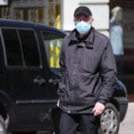 16.04.2020. Kielce. Mieszkańcy w maseczkach / Wiktor Taszłow / Radio Kielce