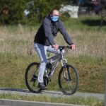 18.04.2020 Kielce. Mieszkańcy noszą maseczki / Wiktor Taszłow / Radio Kielce