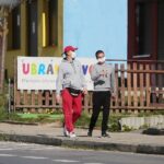 18.04.2020 Kielce. Mieszkańcy noszą maseczki / Wiktor Taszłow / Radio Kielce