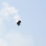 19.04.2020. Sitkówka-Nowiny. Pożar składowiska odpadów / Wiktor Taszłow / Radio Kielce