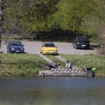 20.04.2020. Kielce. Parki i lasy pełne spacerowiczów, rowerzystów i biegaczy / Wiktor Taszłow / Radio Kielce