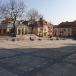 04.04.2020. Sandomierz. Puste parki, skwery i ulice / Grażyna Szlęzak-Wojcik / Radio Kielce