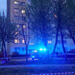 25.04.2020. Ostrowiec Świętokrzyski. Na osiedlu Pułanki znaleziono pocisk / Emilia Sitarska / Radio Kielce