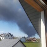 19.04.2020. Sitkówka-Nowiny. Pożar składowiska odpadów / Archiwum prywatne - TVP3 Kielce