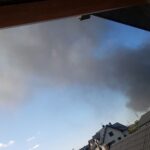 19.04.2020. Sitkówka-Nowiny. Pożar składowiska odpadów / Archiwum prywatne - TVP3 Kielce