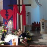 10.04.2020. Starachowice. Grób Pański w Parafii św. Judy Tadeusza / Anna Głąb / Radio Kielce