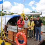 29.05.2020 Sandomierz. Tratwa  „Pielgrzym” w Sandomierzu / Ks.Tomasz Lis