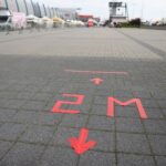 16.05.2020. Kielce. Targi Kielce dbają o bezpieczeństwo podczas kiermaszu ogrodniczego / Targi Kielce