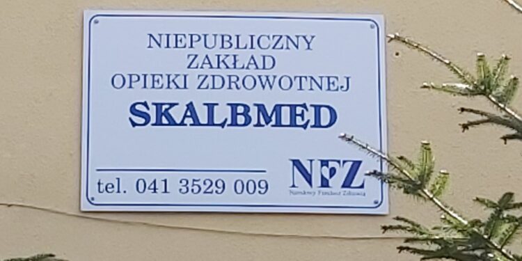 Skalbmierz. NZOZ „Skalbmed" / Marta Gajda / Radio Kielce