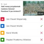 Pytania do konkursu "100 lat Ojcze Święty!" / mat. organizatora