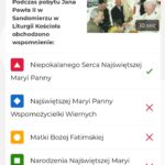 Pytania do konkursu "100 lat Ojcze Święty!" / mat. organizatora