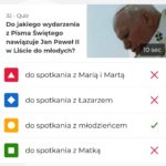 Pytania do konkursu "100 lat Ojcze Święty!" / mat. organizatora