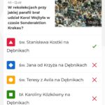 Pytania do konkursu "100 lat Ojcze Święty!" / mat. organizatora