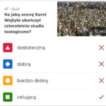 Pytania do konkursu "100 lat Ojcze Święty!" / mat. organizatora