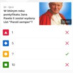 Pytania do konkursu "100 lat Ojcze Święty!" / mat. organizatora