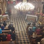 18.05.2020. Skalbmierz. Msza św. dziękczynna z okazji 100 rocznicy urodzin Jana Pawła II / Marta Gajda / Radio Kielce