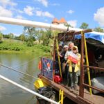 29.05.2020 Sandomierz. Tratwa  „Pielgrzym” w Sandomierzu / Ks.Tomasz Lis