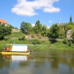 29.05.2020 Sandomierz. Tratwa  „Pielgrzym” w Sandomierzu / Ks.Tomasz Lis