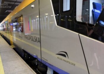kolej małopolska, koleje małopolskie, pociąg PKP / Radio Kraków