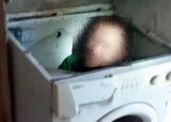 39-letni mieszkaniec gminy Łączna ukrywał się przed policją w pralce / świętokrzyska policja