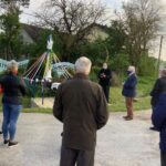 15.05.2020 Mokrsko Dolne. Poseł Krzysztof Lipiec i wicemarszałek Marek Bogusławski wzięli udział w nabożeństwie majowym / biuro poselskie Krzysztofa Lipca