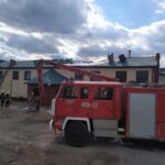 18.05.2020 Suchedniów. Pożar tartaku / Skarżysko 998