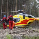 12.05.2020 Wypadek koło Brzechowa, gmina Daleszyce / Jarosław Kubalski / Radio Kielce