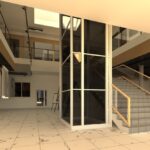 13.05.2020. Końskie. Centrum Kultury ze sceną i szkołą muzyczną po przebudowie / Urząd Miasta i Gminy Końskie