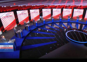 Debata prezydencka 2020 / TVP Info / screen