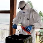 01.05.2020. Kurozwęki. 10. Świętokrzyska Brygada Obrony Terytorialnej wspiera personel medyczny i sanitarny w walce z epidemią koronawirusa / Zespół Prasowy 10. Świętokrzyskiej Brygady Obrony Terytorialnej