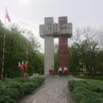 03.05.2020. Jędrzejów. Obchody rocznicy uchwalenia Konstytucji 3 Maja / Ewa Pociejowska-Gawęda / Radio Kielce