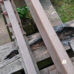 15.05.2020. Skowronno Górne koło Pińczowa. Torowisko i mostek na linii Pińczów-Umianowice / Marta Gajda