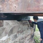 15.05.2020. Skowronno Górne koło Pińczowa. Torowisko i mostek na linii Pińczów-Umianowice / Marta Gajda