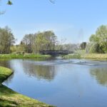 08.05.2020. Końskie. Fontanna / Magdalena Galas-Klusek / Radio Kielce