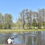 08.05.2020. Końskie. Fontanna / Magdalena Galas-Klusek / Radio Kielce