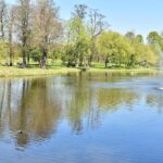 08.05.2020. Końskie. Fontanna / Magdalena Galas-Klusek / Radio Kielce