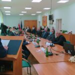 27.05.2020. Kazimierza Wielka. Sesja rady miejskiej. Uroczystości ustanowienia św. Rocha patronem miasta / Marta Gajda / Radio Kielce