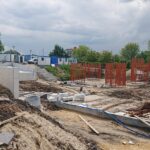 30.05.2020. Pacanów. Budowa Parku Bajki / Marta Gajda / Radio Kielce