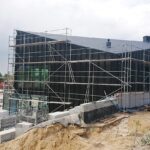 30.05.2020. Pacanów. Budowa Parku Bajki / Marta Gajda / Radio Kielce