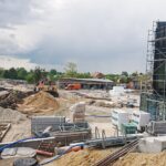 30.05.2020. Pacanów. Budowa Parku Bajki / Marta Gajda / Radio Kielce