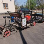 01.05.2020. Starachowice. Stacja Kolejki Wąskotorowej / Anna Głąb / Radio Kielce