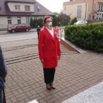 Starachowice. Uroczystości upamiętniające 229. rocznicę uchwalenia Konstytucji 3 Maja. Na zdjęciu: poseł Agata Wojtyszek / Anna Głąb / Radio Kielce