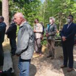 17.05.2020 Skarżysko-Kamienna. Msza święta w 76. rocznicę poświęcenia wojennego cmentarza partyzanckiego Armii Krajowej pododdziału Morwa / Anna Głąb / Radio Kielce