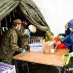 07.05.2020. Sandomierz. Terytorialsi pomogli potrzebującym w gminie Łoniów / Urząd Gminy Łoniów