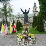 18.05.2020. Jędrzejów. Uroczystości w setną rocznicę urodzin Jana Pawła II / Ewa Pociejowska-Gawęda / Radio Kielce