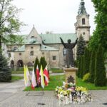 18.05.2020. Jędrzejów. Uroczystości w setną rocznicę urodzin Jana Pawła II / Ewa Pociejowska-Gawęda / Radio Kielce